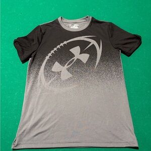 Under Armour Boy’s  Black and Gray Graphic T-Shirt